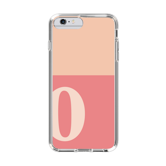 Slim Protection Case［ Original - initial two tone - O pink ］