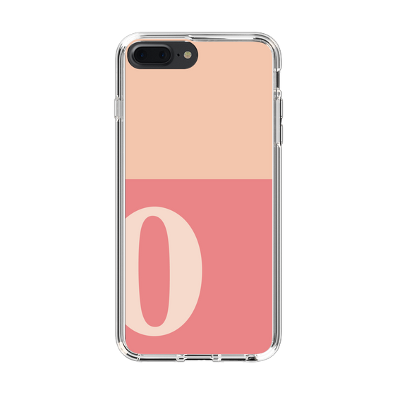Slim Protection Case［ Original - initial two tone - O pink ］
