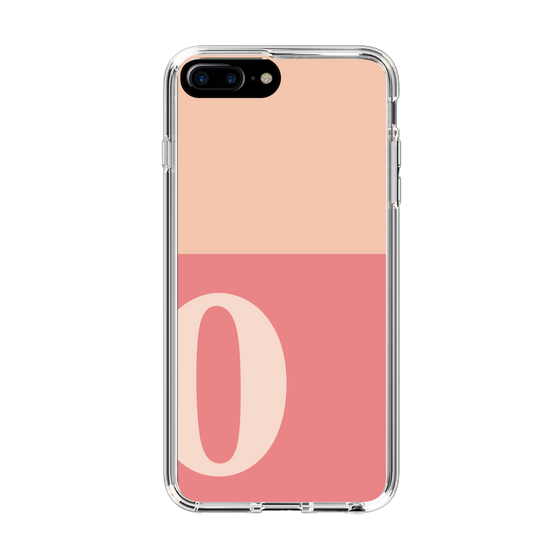 Slim Protection Case［ Original - initial two tone - O pink ］