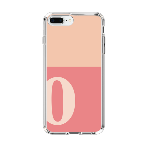 Slim Protection Case［ Original - initial two tone - O pink ］