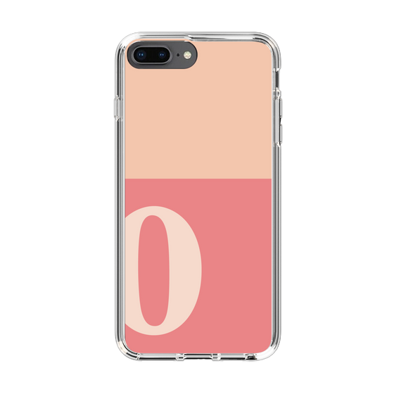 Slim Protection Case［ Original - initial two tone - O pink ］