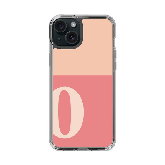 Slim Protection Case［ Original - initial two tone - O pink ］