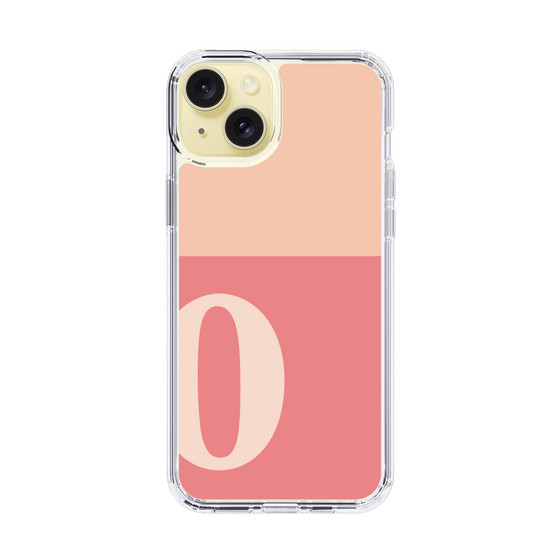 Slim Protection Case［ Original - initial two tone - O pink ］
