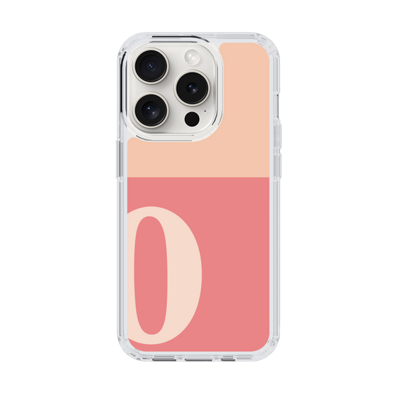 Slim Protection Case［ Original - initial two tone - O pink ］