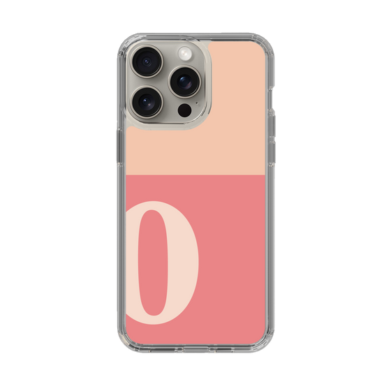 Slim Protection Case［ Original - initial two tone - O pink ］