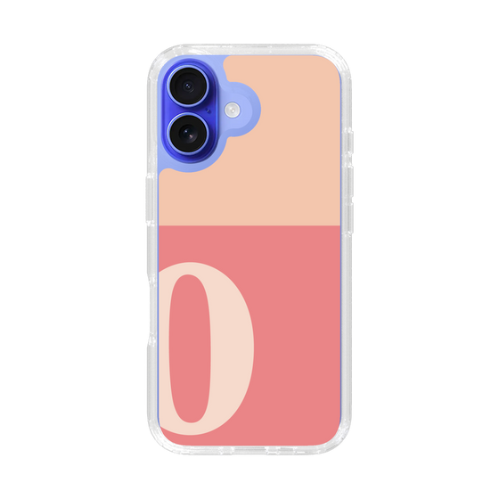 Slim Protection Case［ オリジナル - initial two tone - O pink ］