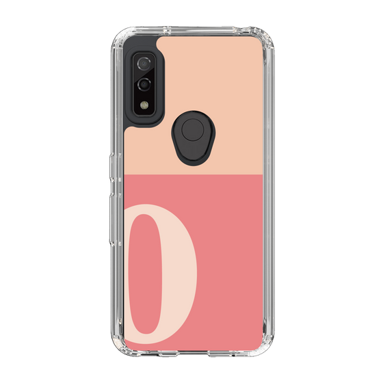 Slim Protection Case［ Original - initial two tone - O pink ］