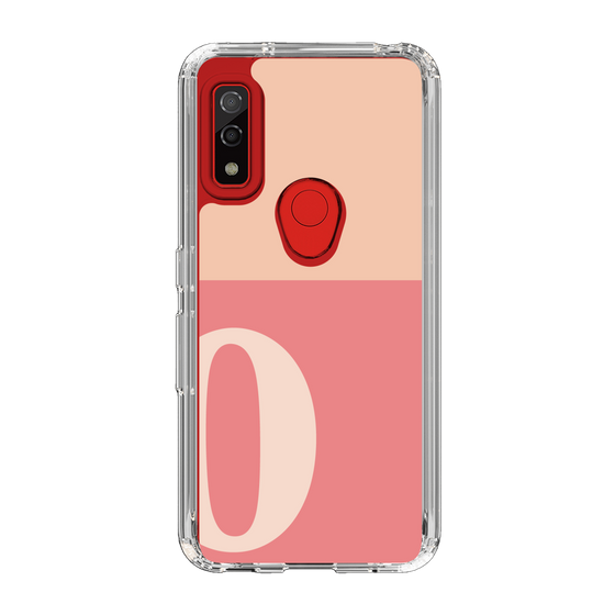 Slim Protection Case［ Original - initial two tone - O pink ］