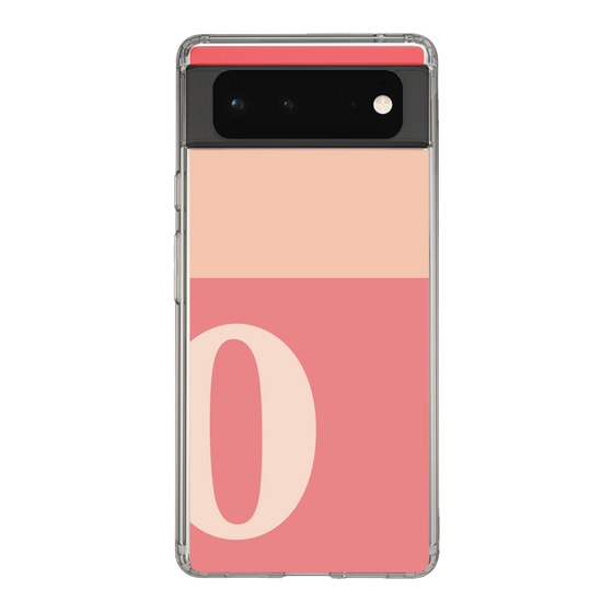 Slim Protection Case［ Original - initial two tone - O pink ］