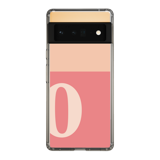 Slim Protection Case［ Original - initial two tone - O pink ］