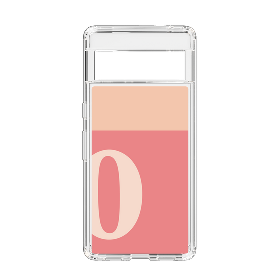 Slim Protection Case［ Original - initial two tone - O pink ］