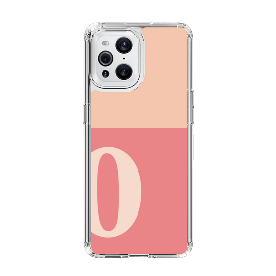 Slim Protection Case［ Original - initial two tone - O pink ］