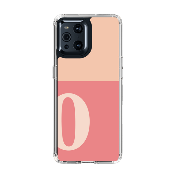 Slim Protection Case［ Original - initial two tone - O pink ］