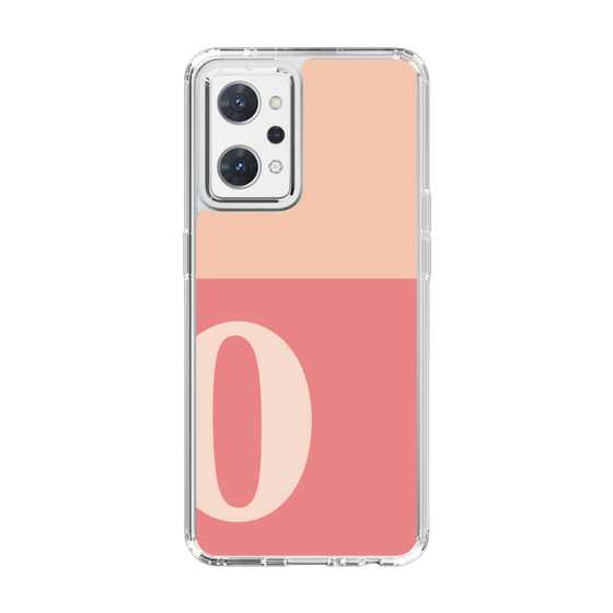 Slim Protection Case［ Original - initial two tone - O pink ］