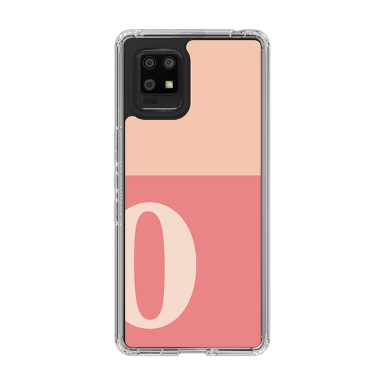 Slim Protection Case［ Original - initial two tone - O pink ］