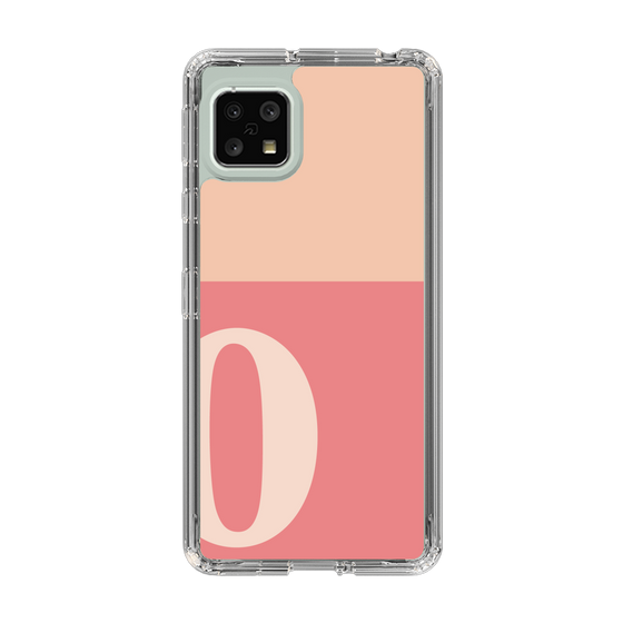Slim Protection Case［ Original - initial two tone - O pink ］