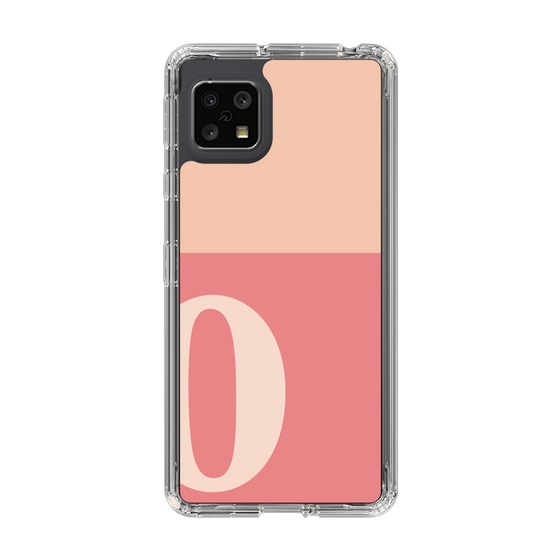 Slim Protection Case［ Original - initial two tone - O pink ］