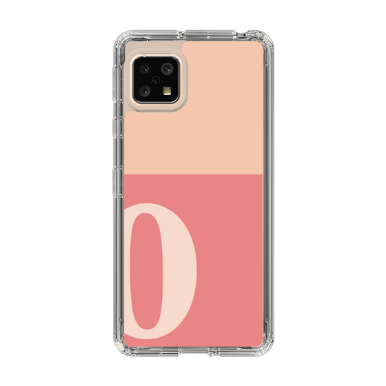 Slim Protection Case［ Original - initial two tone - O pink ］