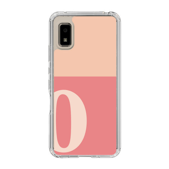Slim Protection Case［ Original - initial two tone - O pink ］