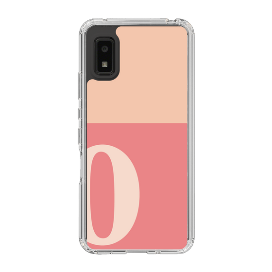 Slim Protection Case［ Original - initial two tone - O pink ］