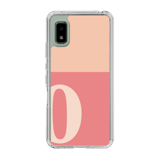 Slim Protection Case［ Original - initial two tone - O pink ］