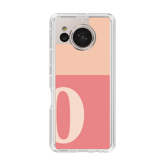 Slim Protection Case［ Original - initial two tone - O pink ］