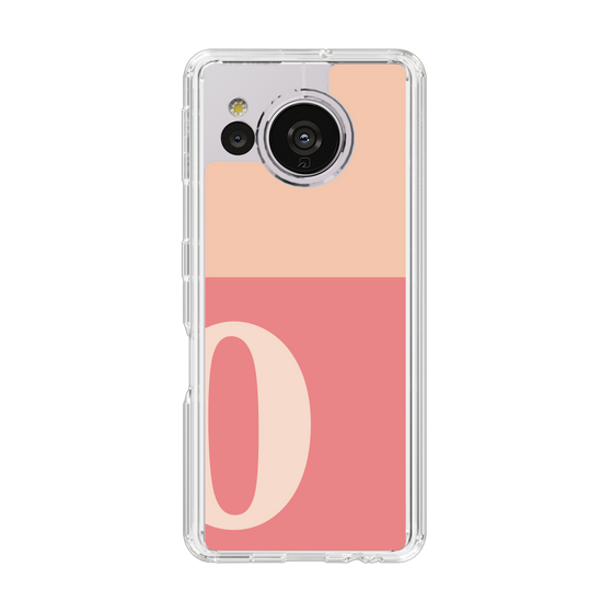 Slim Protection Case［ Original - initial two tone - O pink ］