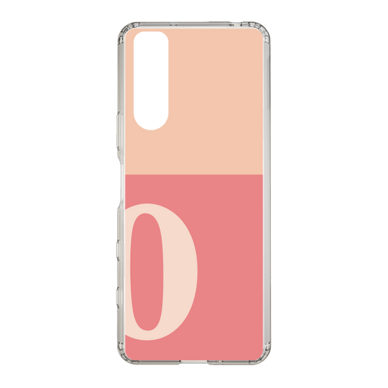 Slim Protection Case［ Original - initial two tone - O pink ］