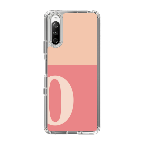 Slim Protection Case［ Original - initial two tone - O pink ］
