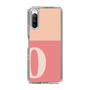 Slim Protection Case［ Original - initial two tone - O pink ］