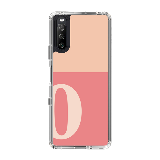 Slim Protection Case［ Original - initial two tone - O pink ］