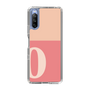 Slim Protection Case［ Original - initial two tone - O pink ］