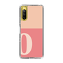 Slim Protection Case［ Original - initial two tone - O pink ］