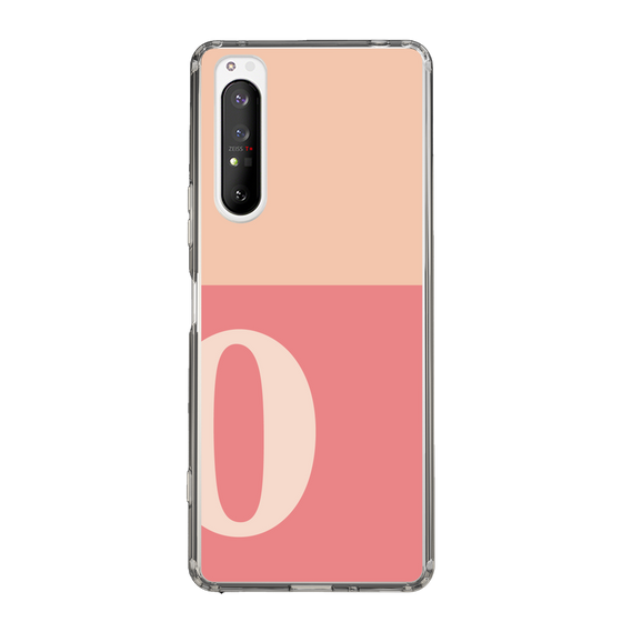 Slim Protection Case［ Original - initial two tone - O pink ］
