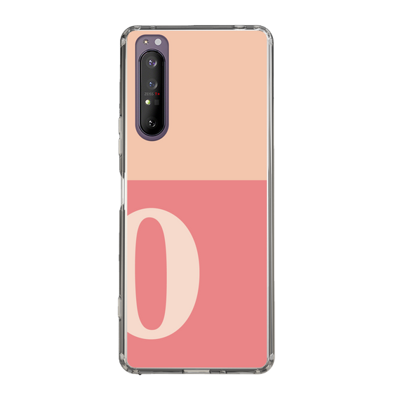 Slim Protection Case［ Original - initial two tone - O pink ］
