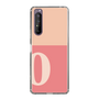 Slim Protection Case［ Original - initial two tone - O pink ］