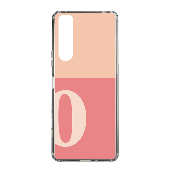 Slim Protection Case［ Original - initial two tone - O pink ］