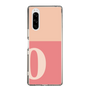 Slim Protection Case［ Original - initial two tone - O pink ］
