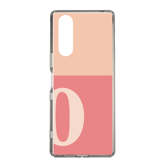 Slim Protection Case［ Original - initial two tone - O pink ］