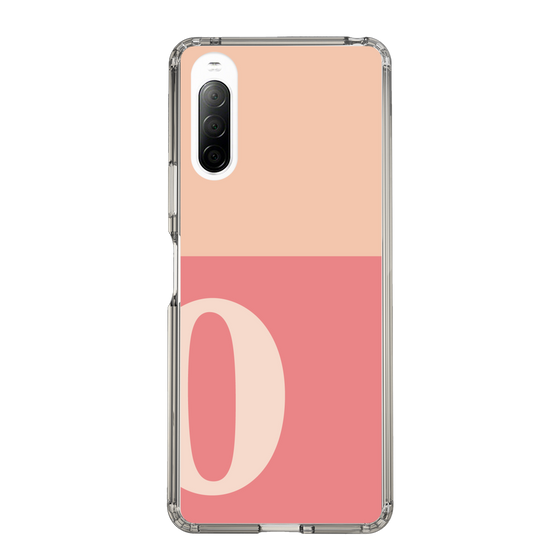 Slim Protection Case［ Original - initial two tone - O pink ］