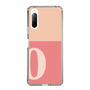 Slim Protection Case［ Original - initial two tone - O pink ］