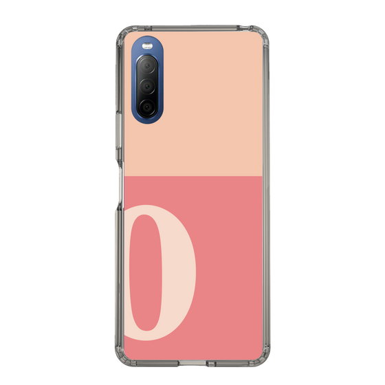 Slim Protection Case［ Original - initial two tone - O pink ］