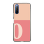 Slim Protection Case［ Original - initial two tone - O pink ］
