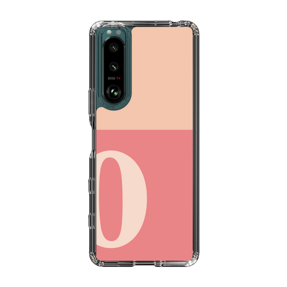 Slim Protection Case［ Original - initial two tone - O pink ］