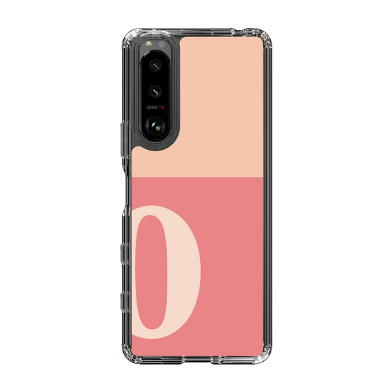 Slim Protection Case［ Original - initial two tone - O pink ］