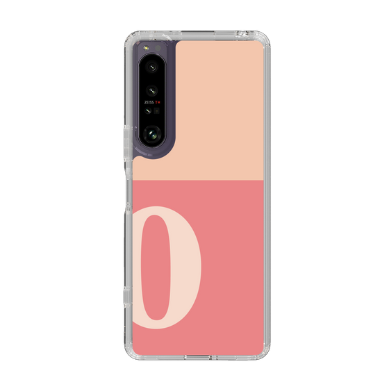 Slim Protection Case［ Original - initial two tone - O pink ］