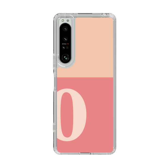 Slim Protection Case［ Original - initial two tone - O pink ］