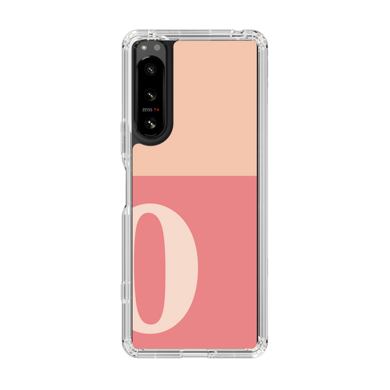 Slim Protection Case［ Original - initial two tone - O pink ］