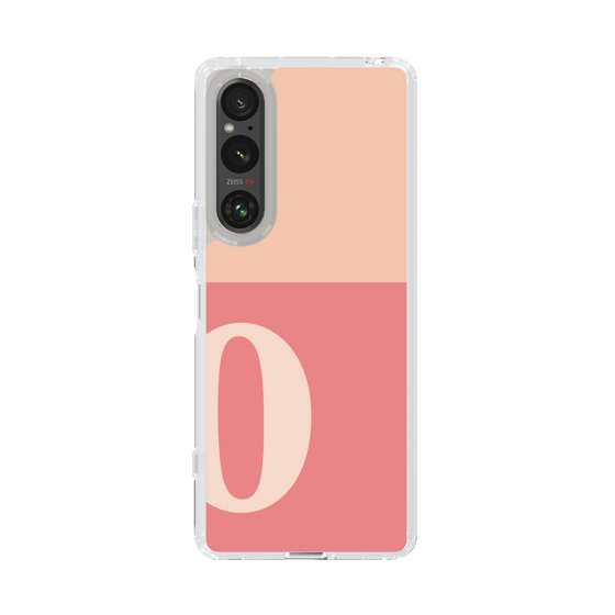 Slim Protection Case［ Original - initial two tone - O pink ］