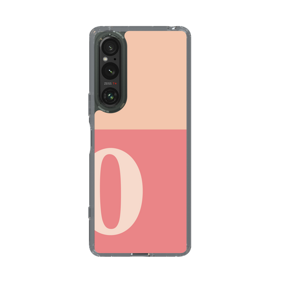 Slim Protection Case［ Original - initial two tone - O pink ］